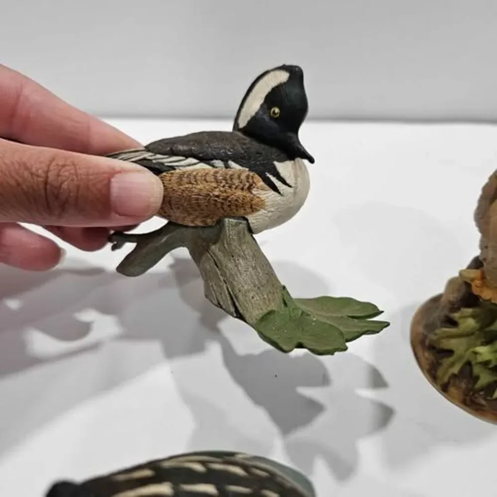 Set of 4 Bird Figurines